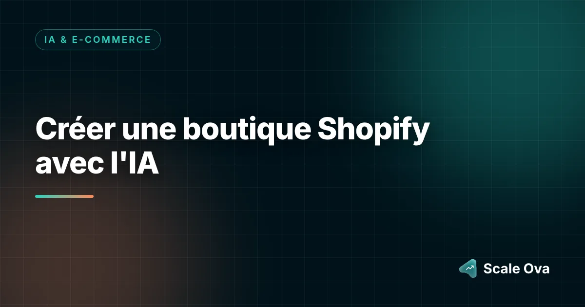 Create a Shopify Store with AI: Clean Method