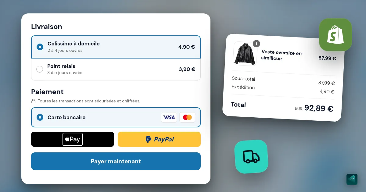 Configurer la livraison et le paiement sur Shopify : tarifs, délais, livraison offerte et commande test, pas à pas