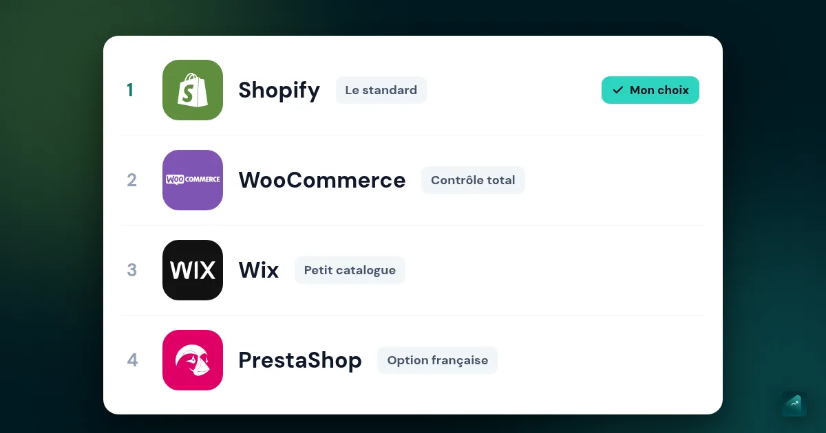 Meilleur créateur de boutique en ligne en 2026