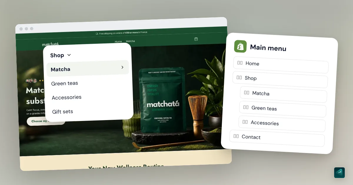 How to Create a Dropdown Menu on Shopify: Submenus, Categories, and Mega Menus