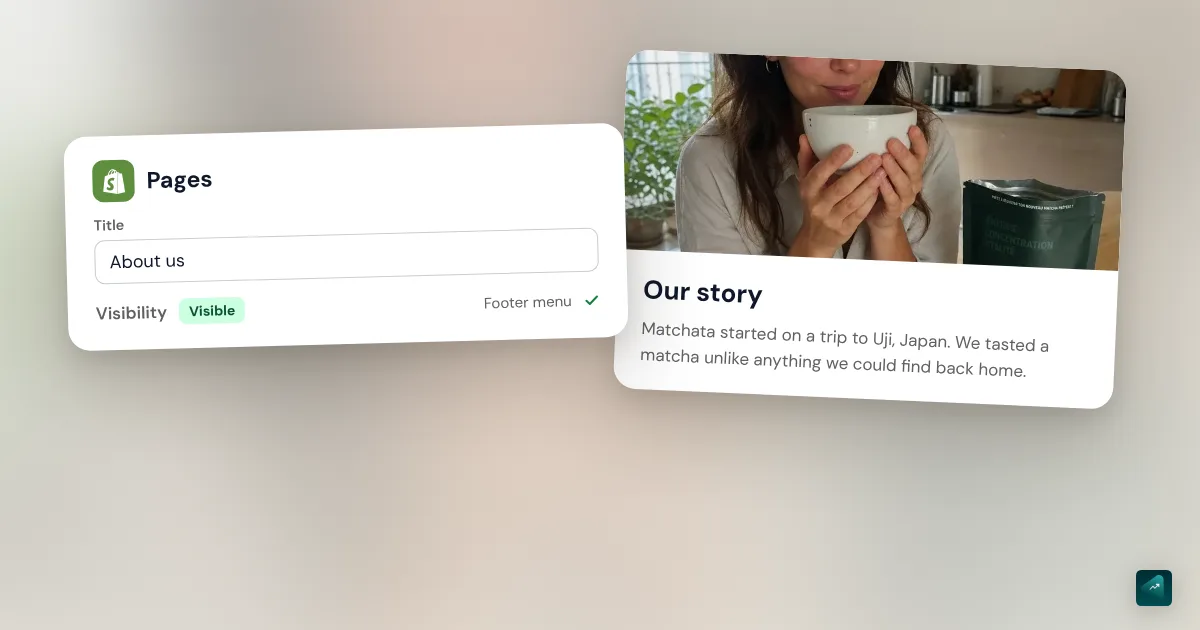 How to Create a Shopify About Us Page: The Steps, Your Menu, and What to Write