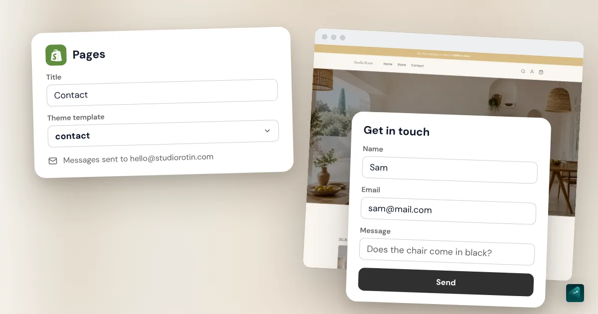 How to Create a Shopify Contact Page: The Form, Where Messages Go, Custom Fields, and Spam