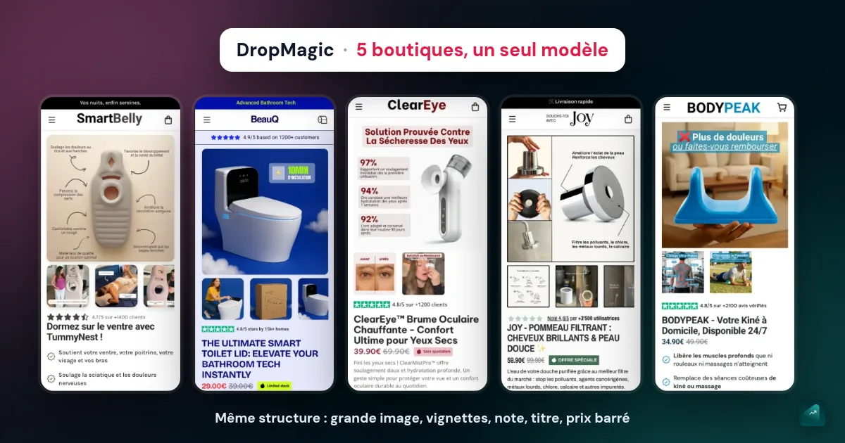 Avis DropMagic AI : test réel, limites, prix et alternatives